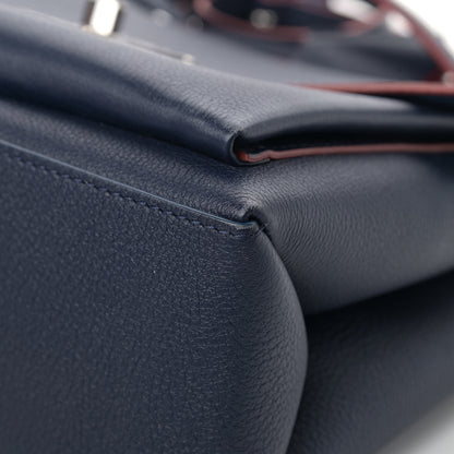 Louis Vuitton Soft Calfskin My Lockme Top Handle Marine Rouge 9 of 11