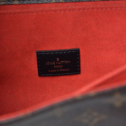 Louis Vuitton Monogram Braided Pochette Metis Coquelicot 6 of 8