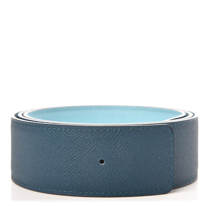 Hermes Epsom 42mm Belt Strap 95 Colvert Bleu Atoll 1 of 4
