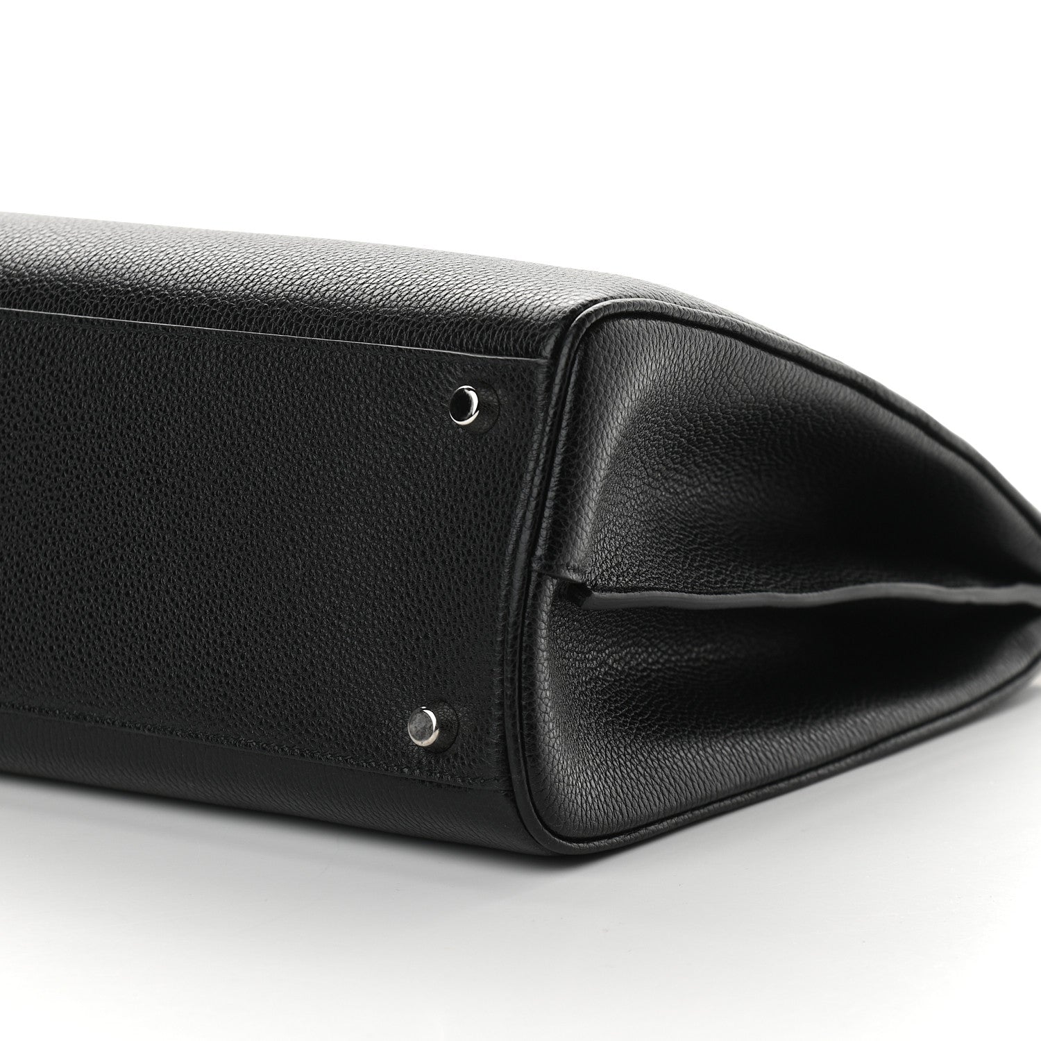 Gucci Grainy Calfskin Medium Zumi Top Handle Bag Black 9 of 9