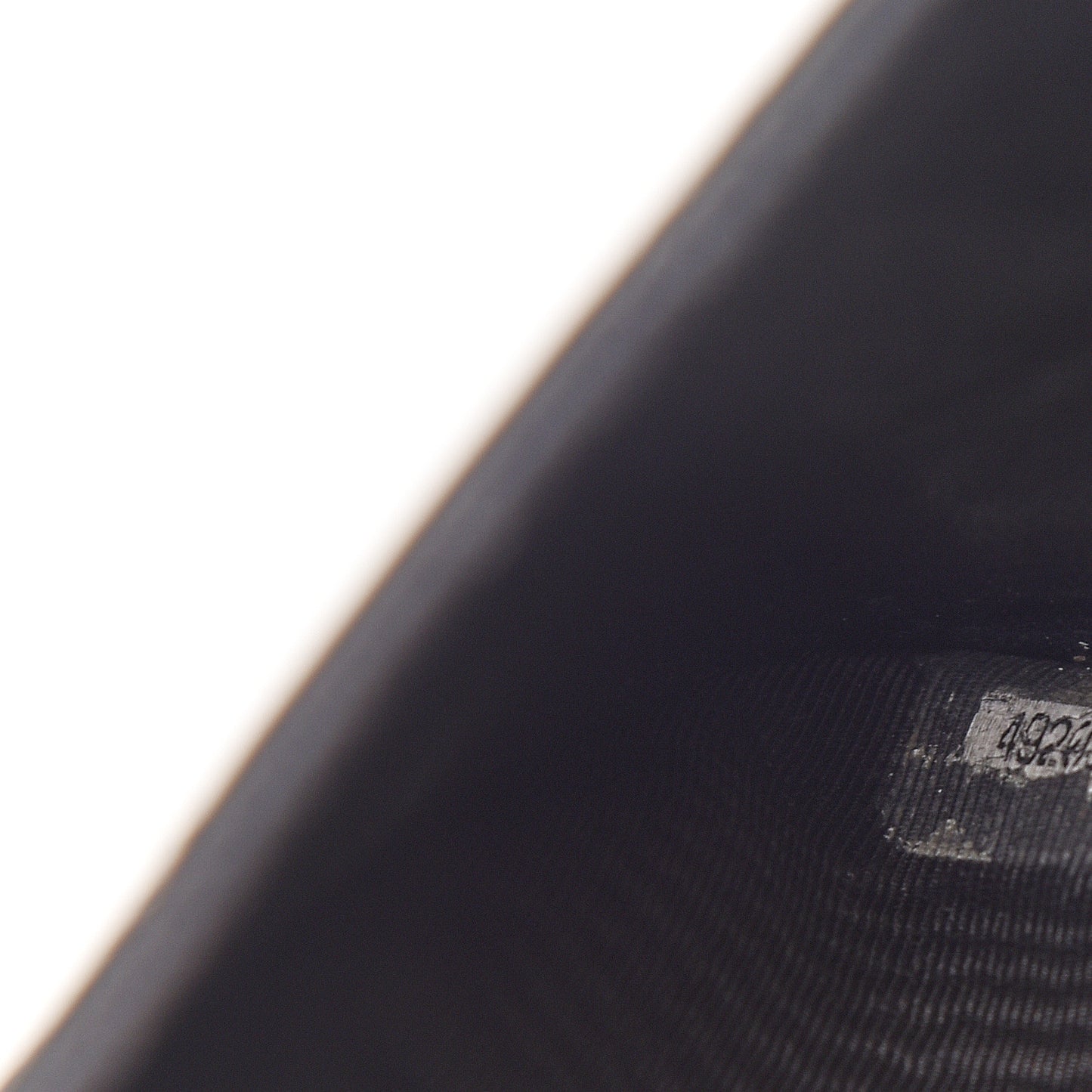 Caviar Stitched Compact French Flap Wallet Black