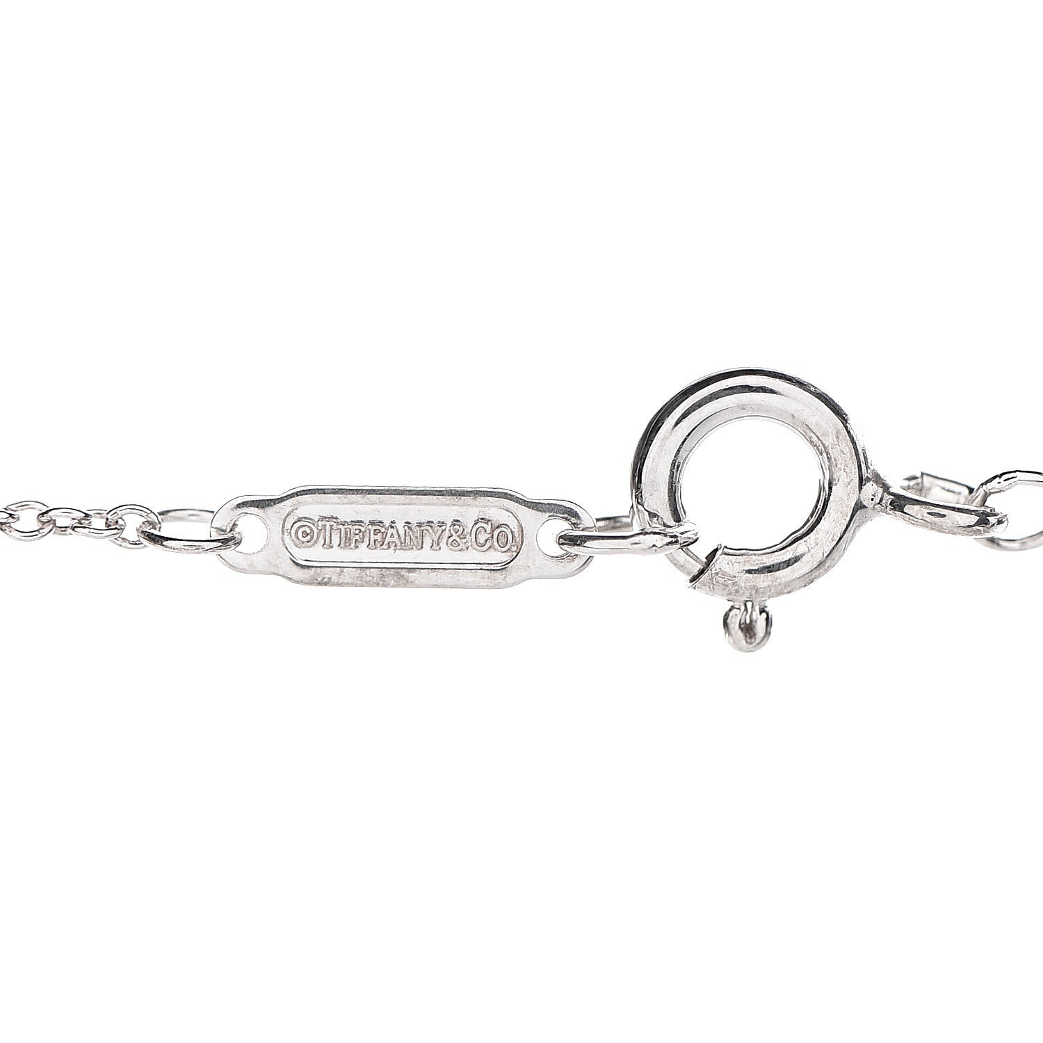 Tiffany Sterling Silver Small Return to Tiffany Heart Pendant Necklace 7 of 7
