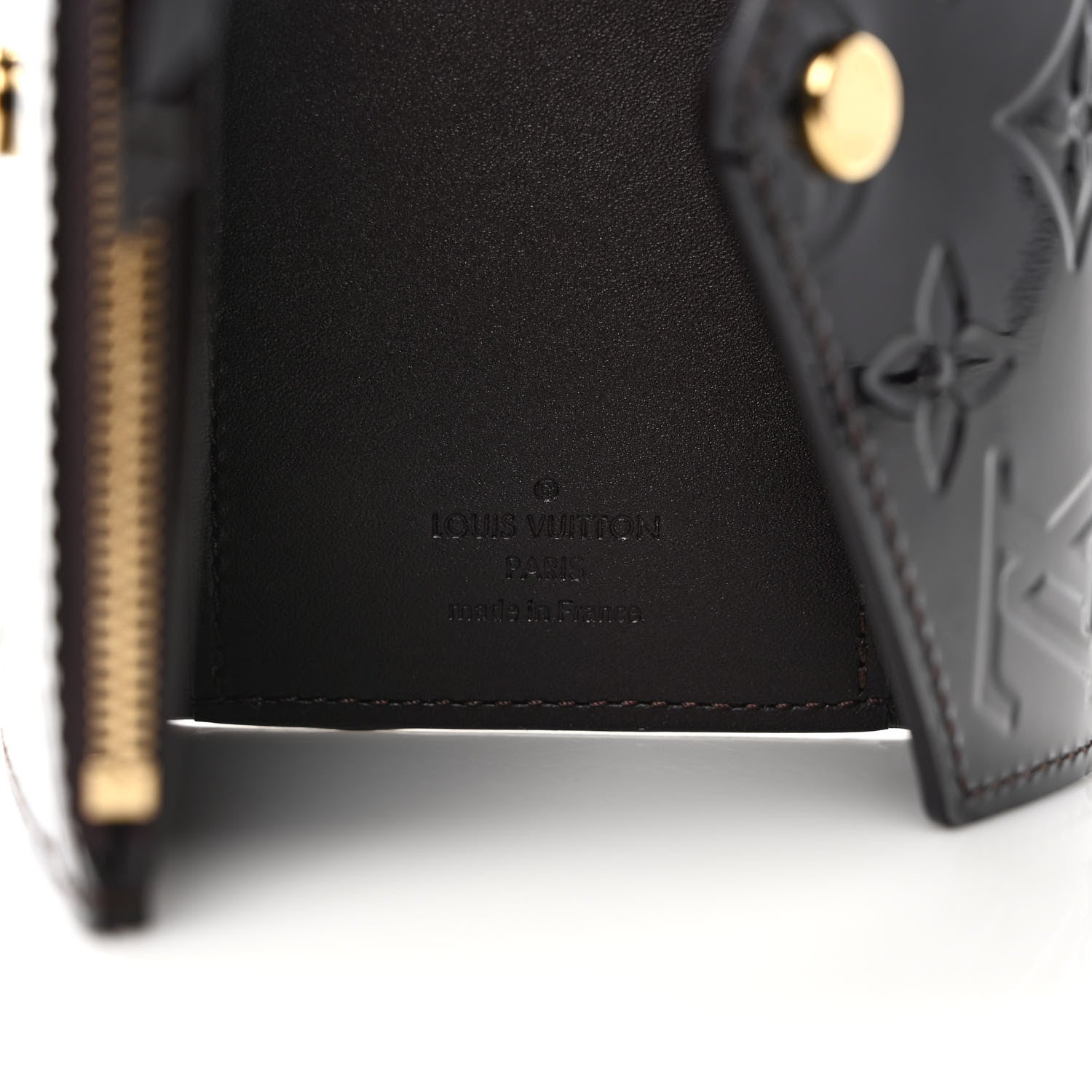 Louis Vuitton Vernis Victorine Wallet Amarante 6 of 7