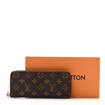 Louis Vuitton Monogram Clemence Wallet Fuchsia 11 of 11