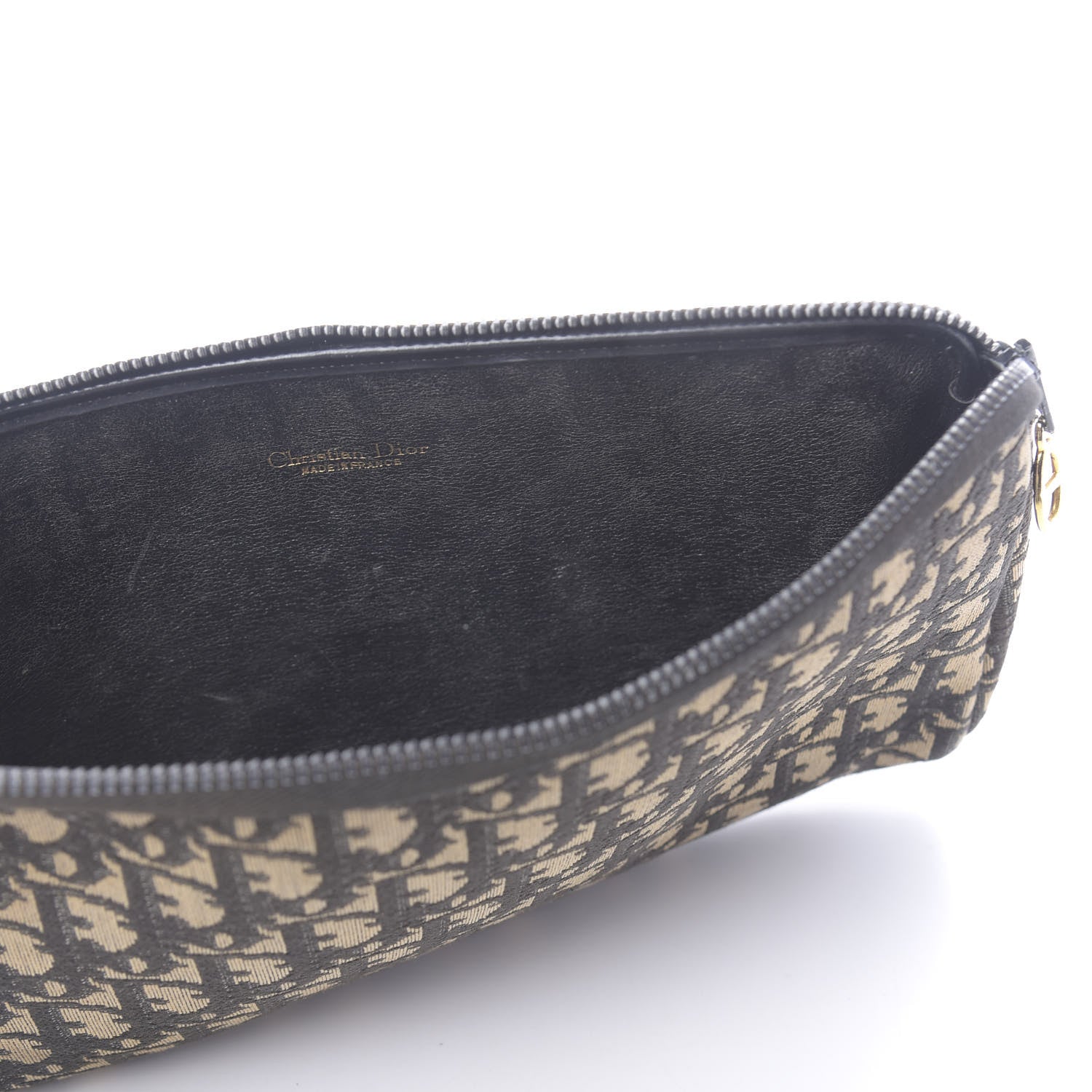 Christian Dior Monogram Cosmetic Case Black 7 of 11