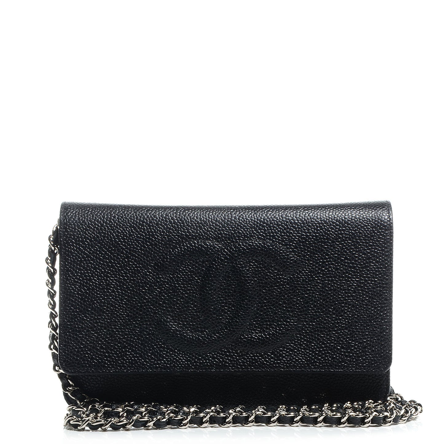 Caviar Timeless CC Wallet on Chain WOC Black