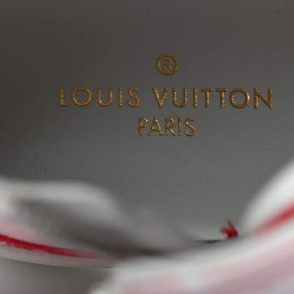 Louis Vuitton Monogram Giant Stellar Sneaker Boots 38.5 Rose Rouge 8 of 10