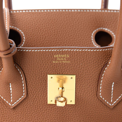 Hermes Togo Birkin 30 Gold 8 of 11