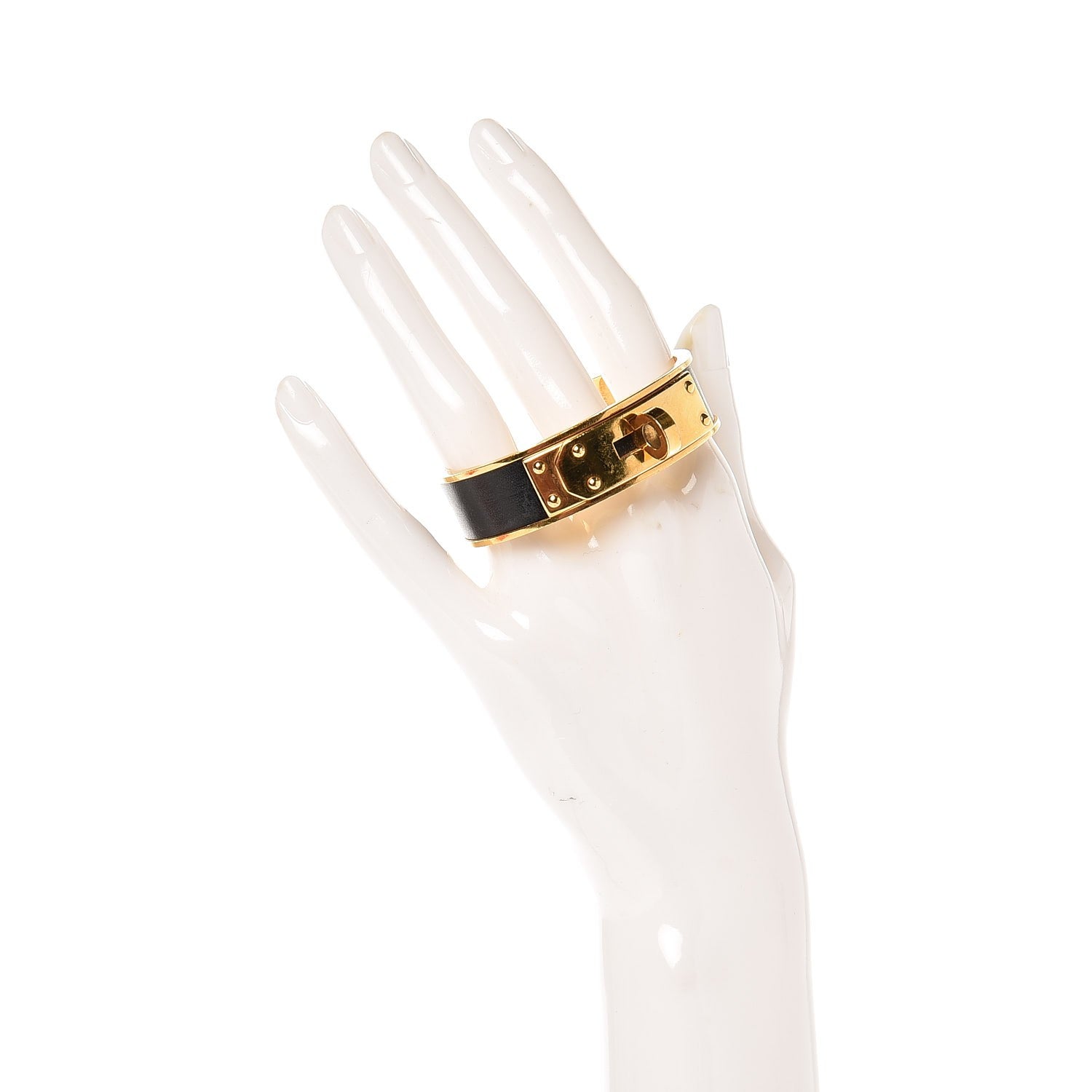 Hermes Box Kelly Cuff Black 2 of 4