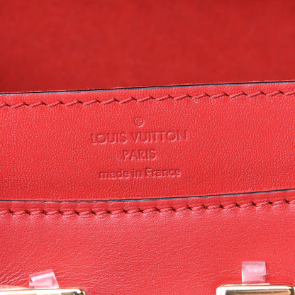 Louis Vuitton Calfskin Chain Louise GM Framboise 6 of 12