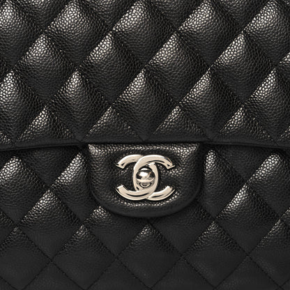 Chanel Caviar Quilted Flap Clutch Black 8 of 11