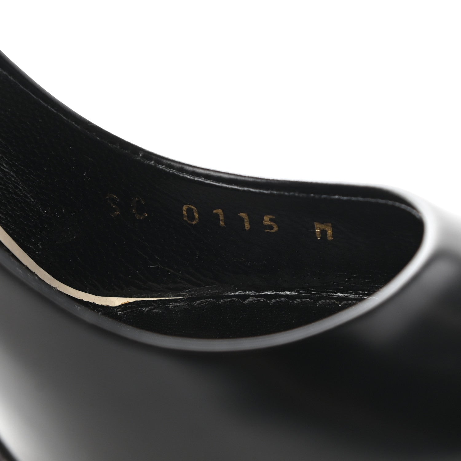 Louis Vuitton Calfskin Eyeline Pumps 36.5 Black 8 of 8