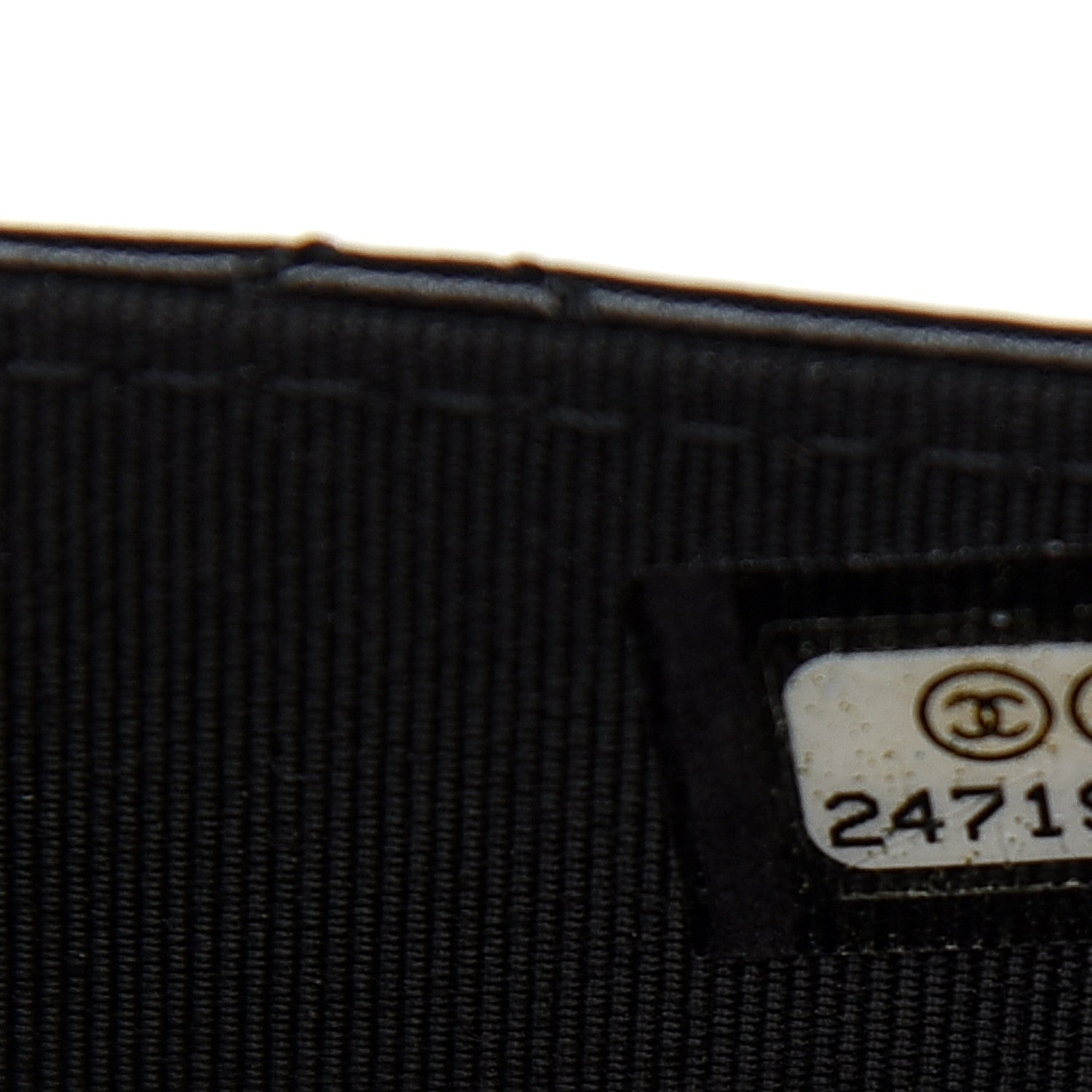 Chanel Lambskin Quilted Wallet On Chain WOC Black 8 of 10