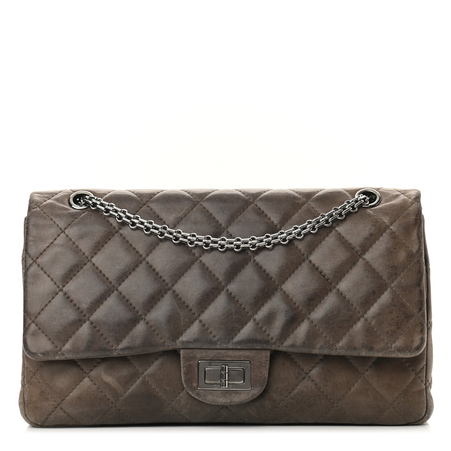 Lambskin Quilted 2.55 Reissue 227 Flap Brown