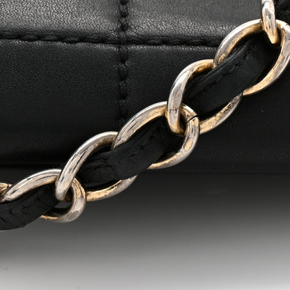 Chanel Calfskin Stitched Chocolate Bar Shopping Tote Black 11 of 11