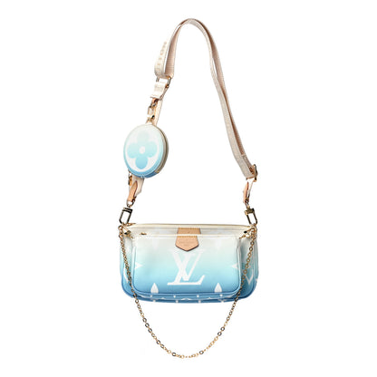 Louis Vuitton Monogram Giant By The Pool Multi Pochette Accessories Blue 1 of 11