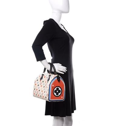 Louis Vuitton Game On Speedy Bandouliere 25 White 2 of 11