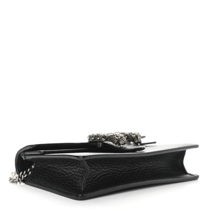 Gucci Calfskin Super Mini Dionysus Shoulder Bag Black 4 of 9