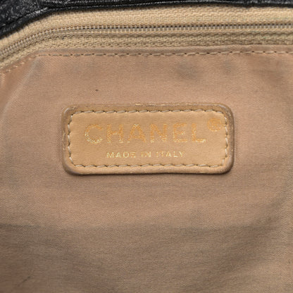 Chanel Vinyl XXL Rock and Chain Flap Black 6 of 10