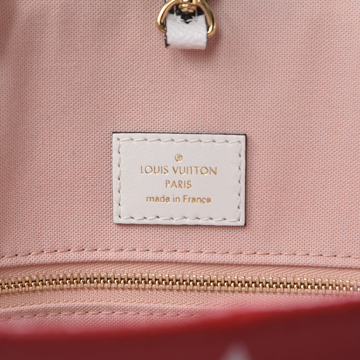 Louis Vuitton Monogram Giant Onthego GM Rouge Rose 8 of 10