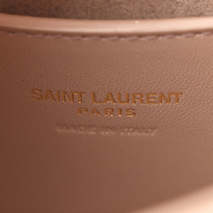 Saint Laurent Smooth Calfskin Le 5 A 7 Mini Hobo Dark Beige 6 of 10