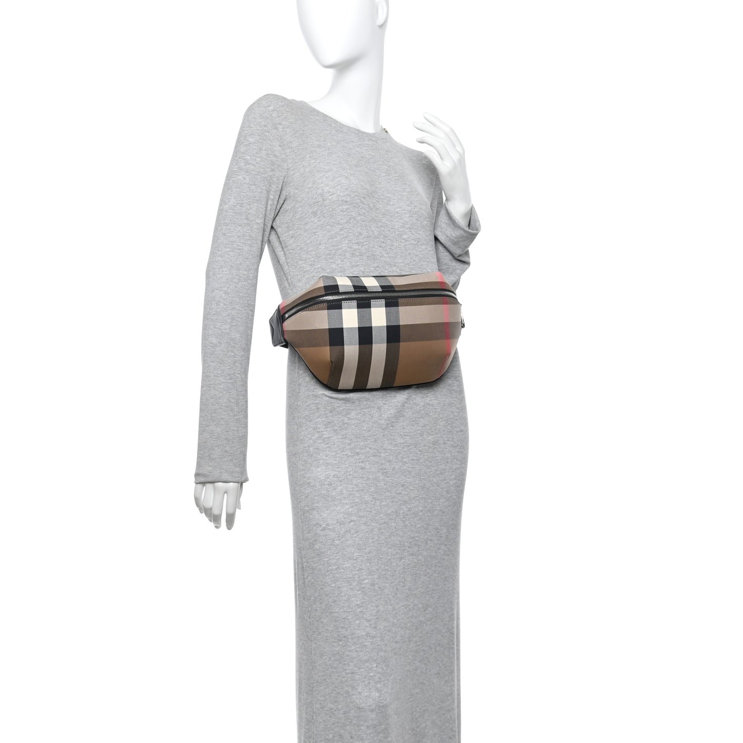 IP Check Sonny Bum Bag Taupe Brown