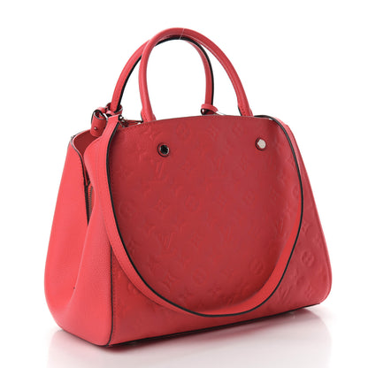 Louis Vuitton Empreinte Montaigne MM Poppy 3 of 10