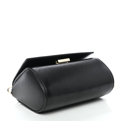 Givenchy Textured Calfskin Micro Pandora Box Clutch Black 3 of 4