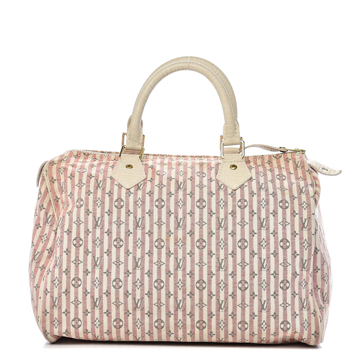 Mini Lin Croisette Speedy 30 Rouge