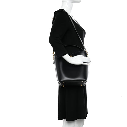 Saint Laurent Shiny Calfskin Le 37 Bucket Bag Black 2 of 15