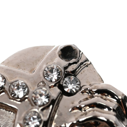 Chanel Crystal Paris Moscow Eagle Chain Belt Silver 5 of 6