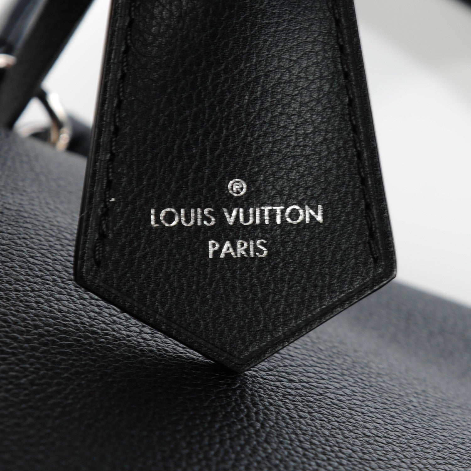 Louis Vuitton Calfskin Lockme II Top Handle Black 5 of 8