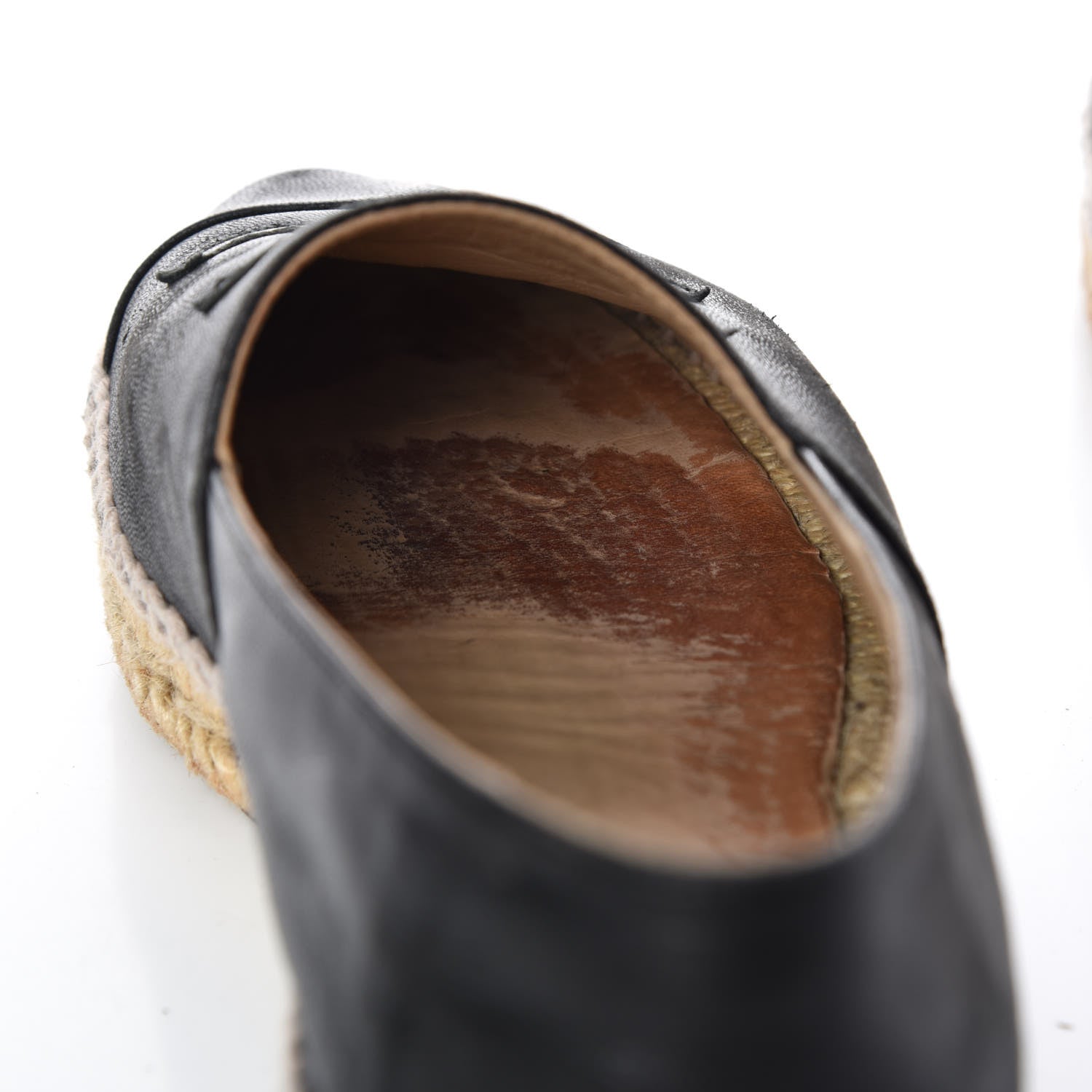 Chanel Lambskin CC Espadrilles 37 Black 12 of 15