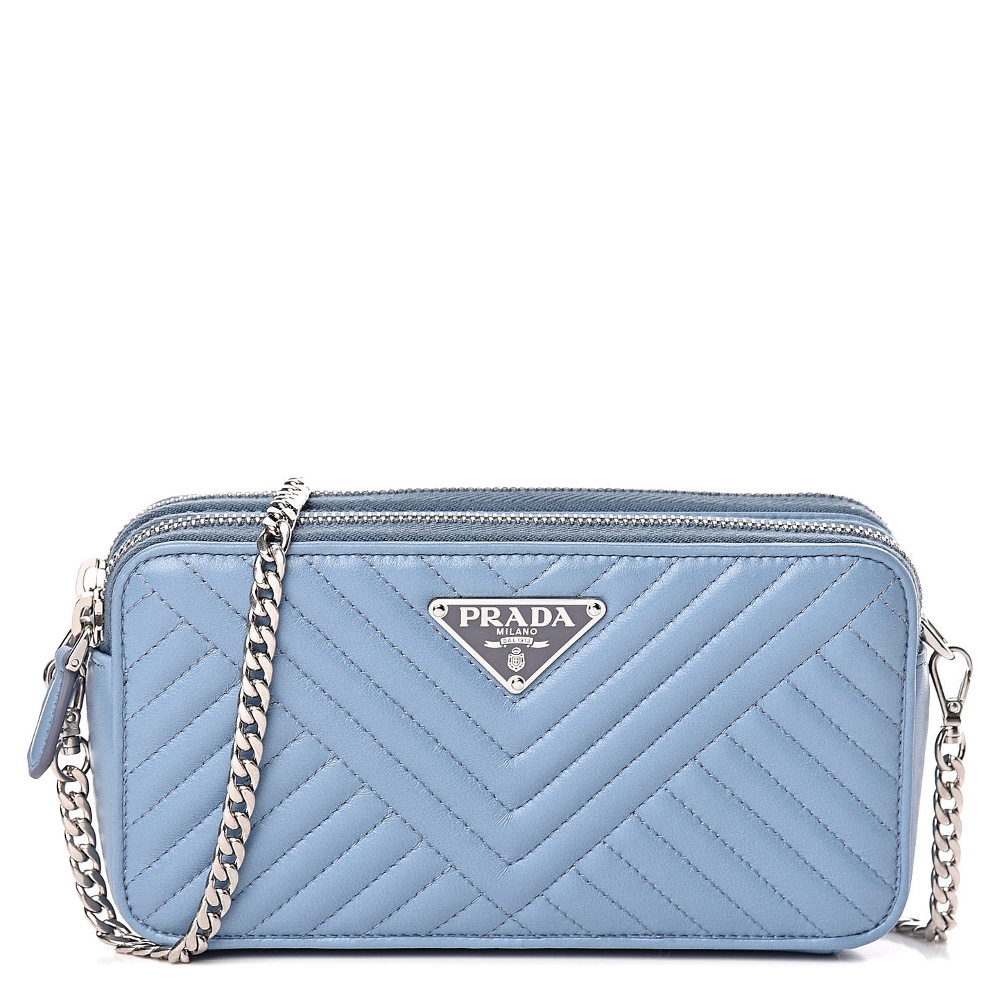 Nappa Impunture Mini Shoulder Bag Astrale