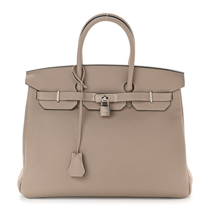 Hermes Togo Birkin 35 Gris Tourterelle 1 of 13