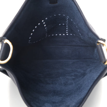 Hermes Taurillon Clemence Evelyne III PM Bleu Nuit 5 of 9