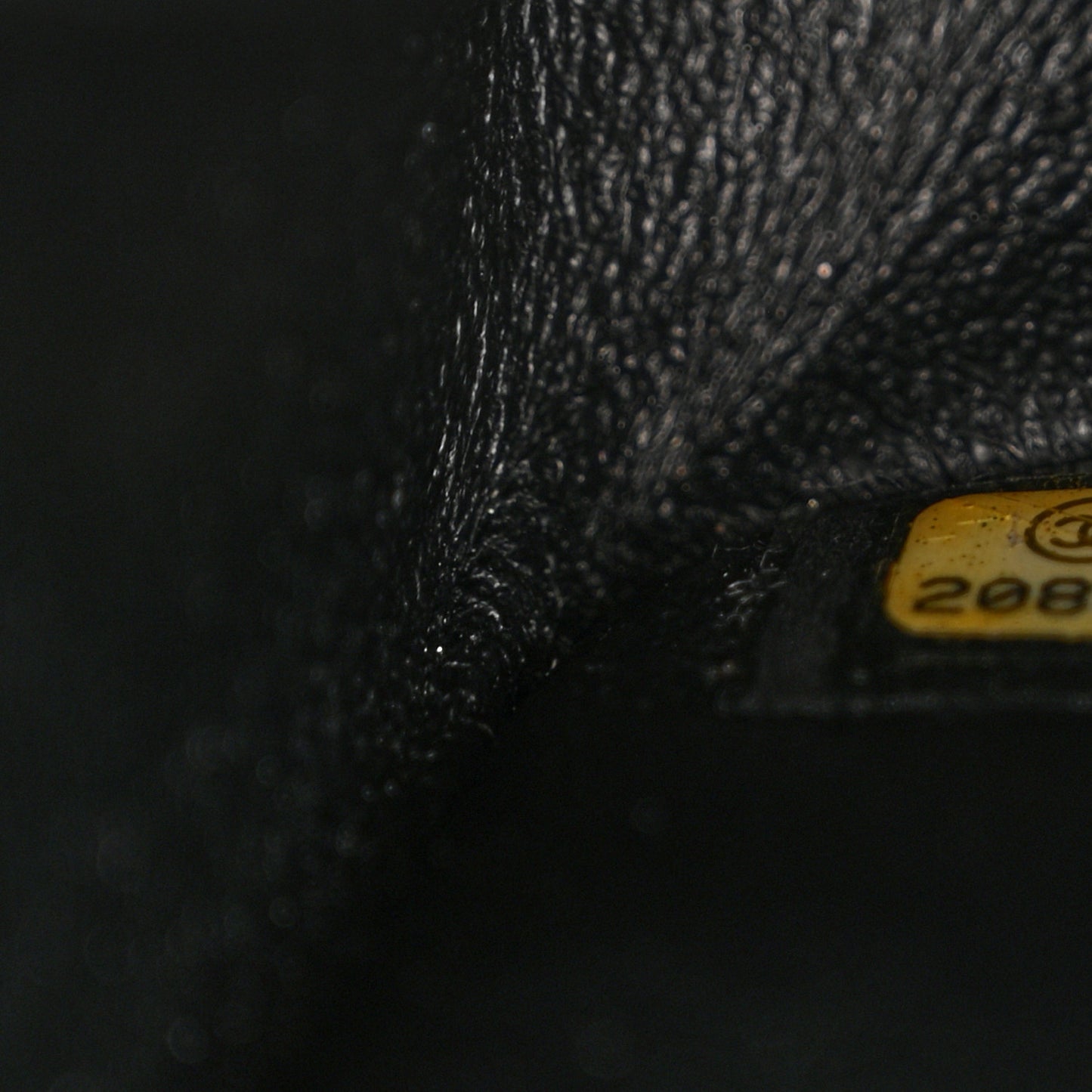 Aged Calfskin Lucky Charms 2.55 Reissue 225 Flap Black