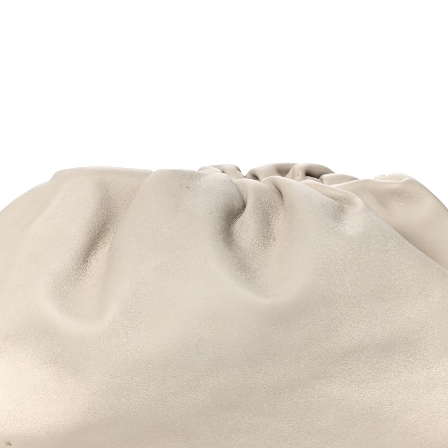 Smooth Butter Calf The Pouch Oversized Clutch Plaster