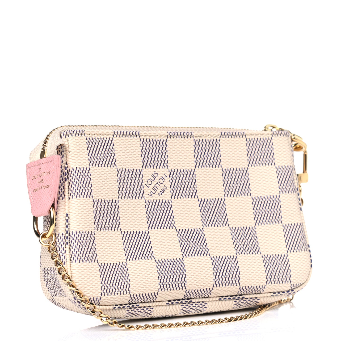 Damier Azur 2018 Christmas Animation Mini Pochette Accessories