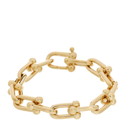 Tiffany 18K Yellow Gold Large HardWear Link Bracelet 1 of 3