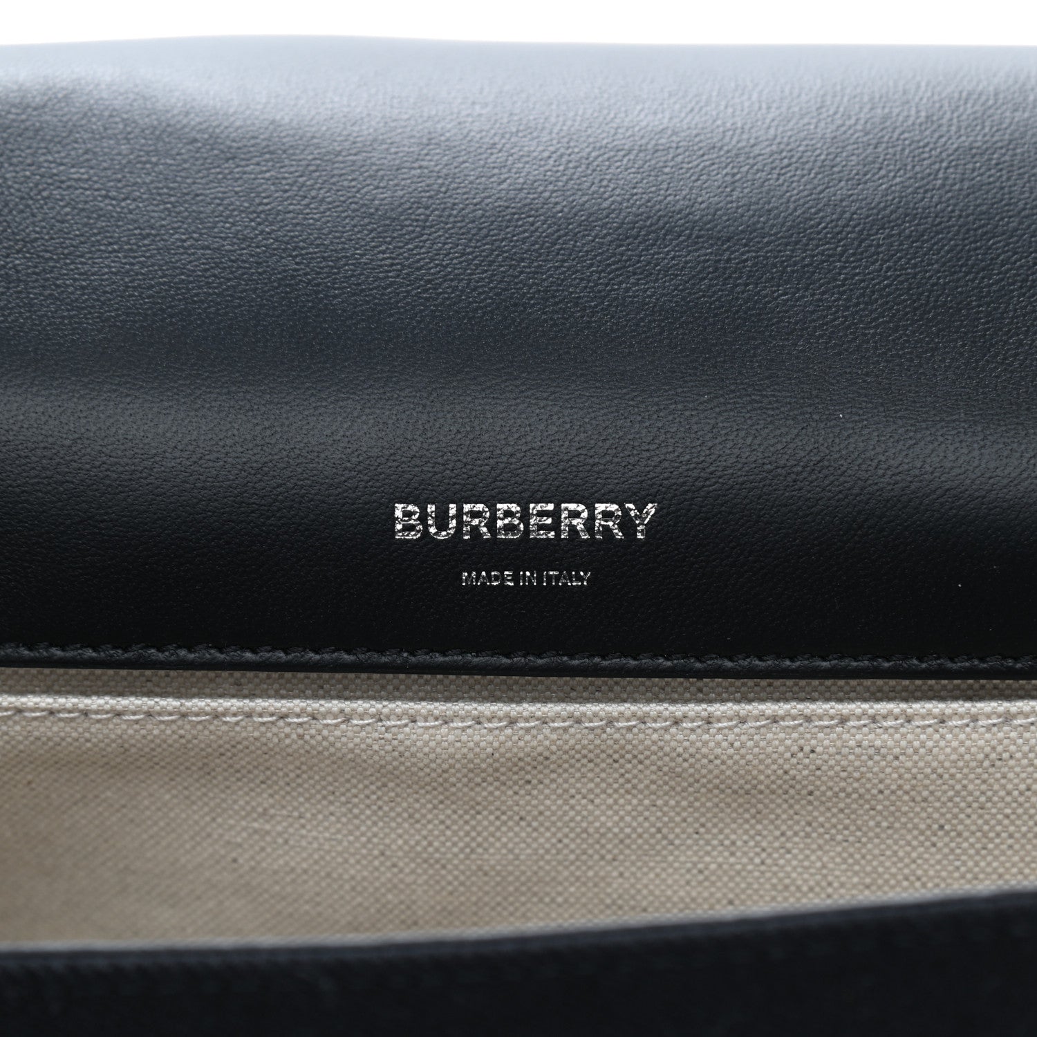 Burberry Canvas Printed Small Love Lola Bag Black 7 of 9