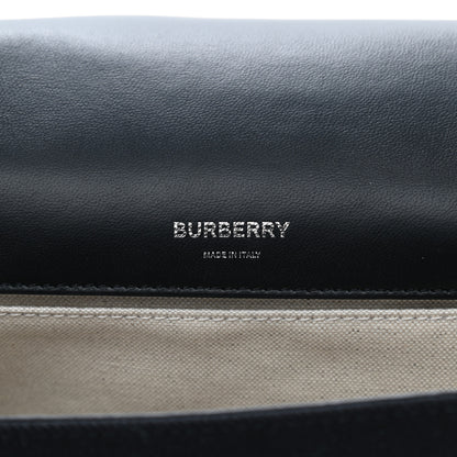 Burberry Canvas Printed Small Love Lola Bag Black 7 of 9