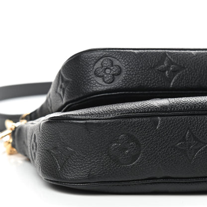 Louis Vuitton Empreinte Monogram Giant Multi Pochette Accessories Black 7 of 9