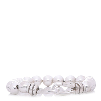 Tiffany Sterling Silver Paloma Picasso Knot Bead Bracelet 1 of 6