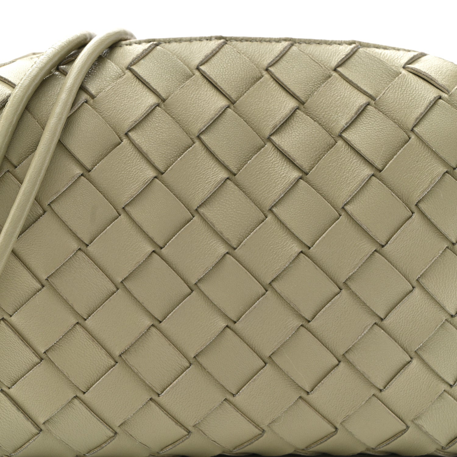 Bottega Veneta Nappa Intrecciato Mini Loop Camera Bag Travertine 7 of 10