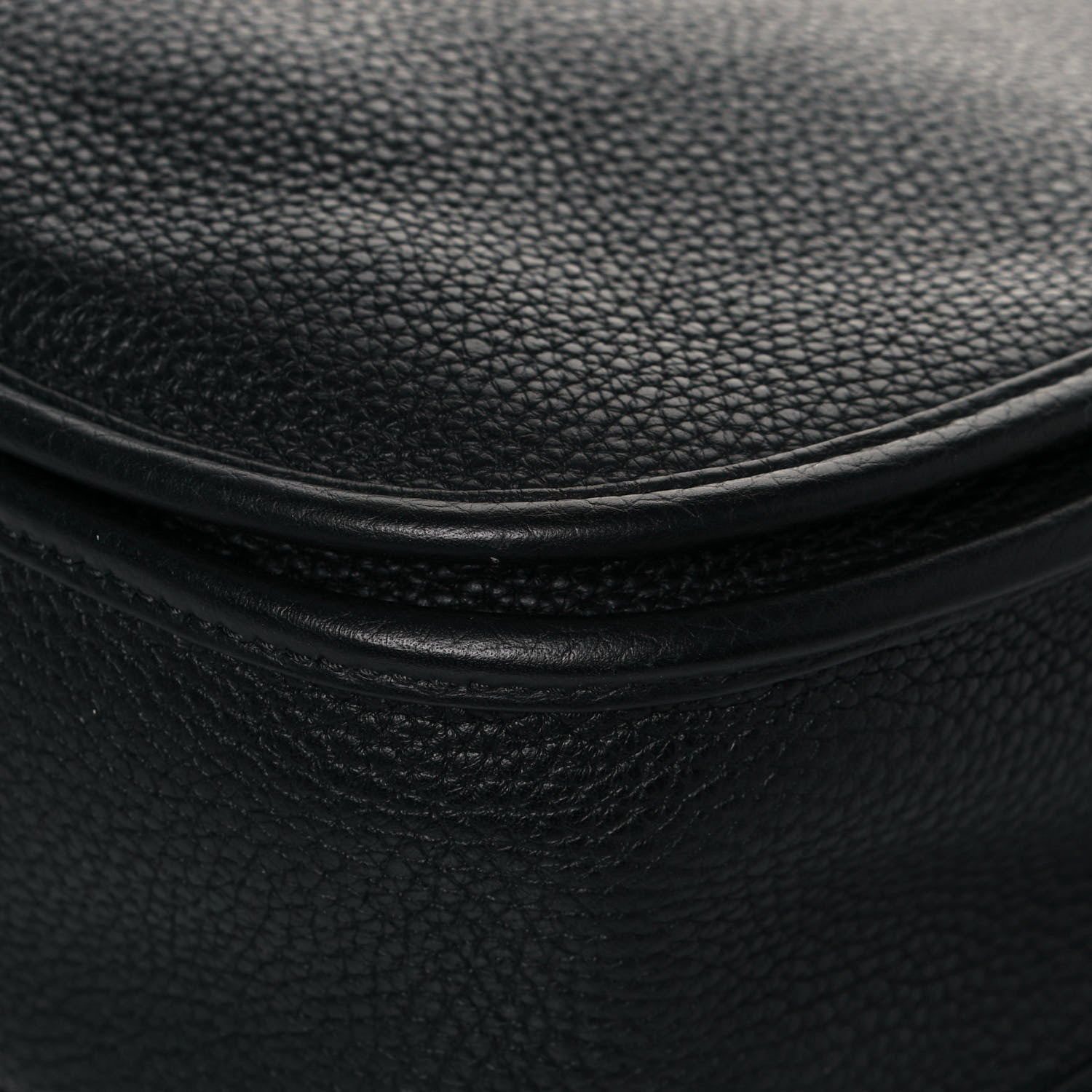 Hermes Taurillon Clemence Evelyne III GM Black 12 of 12