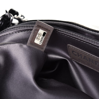 Chanel Vinyl Rock In Moscow Single Flap Black 8 of 12