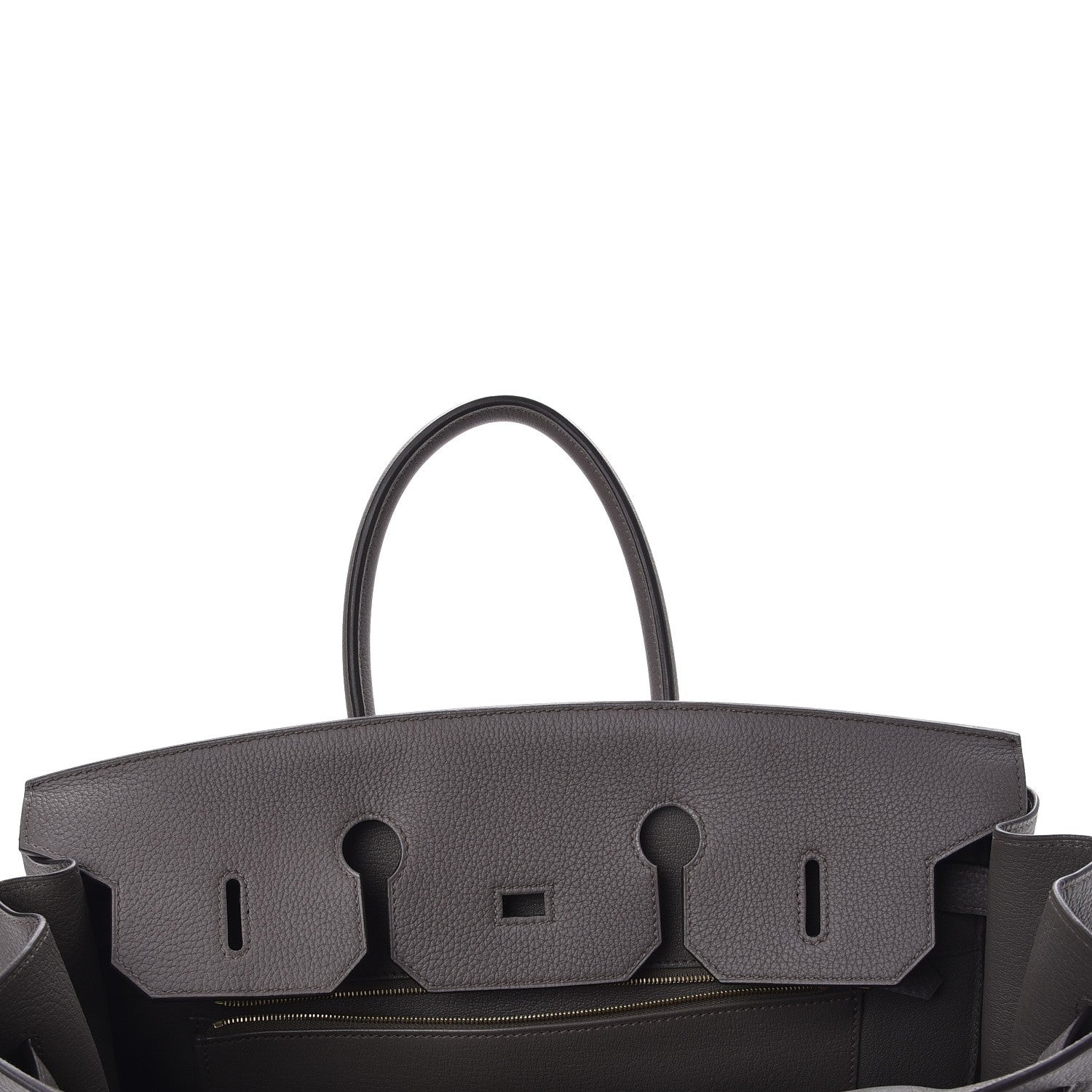 Hermes Togo Birkin 35 Etain 8 of 37