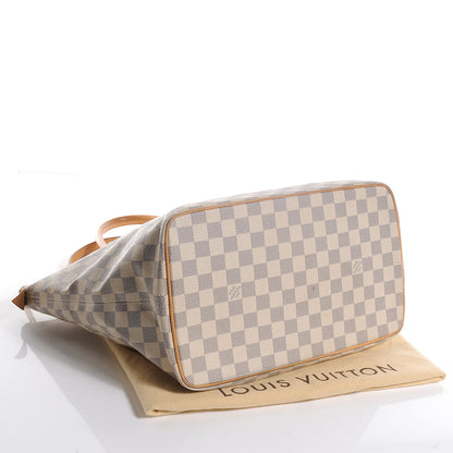 Louis Vuitton Damier Azur Saleya MM 4 of 7