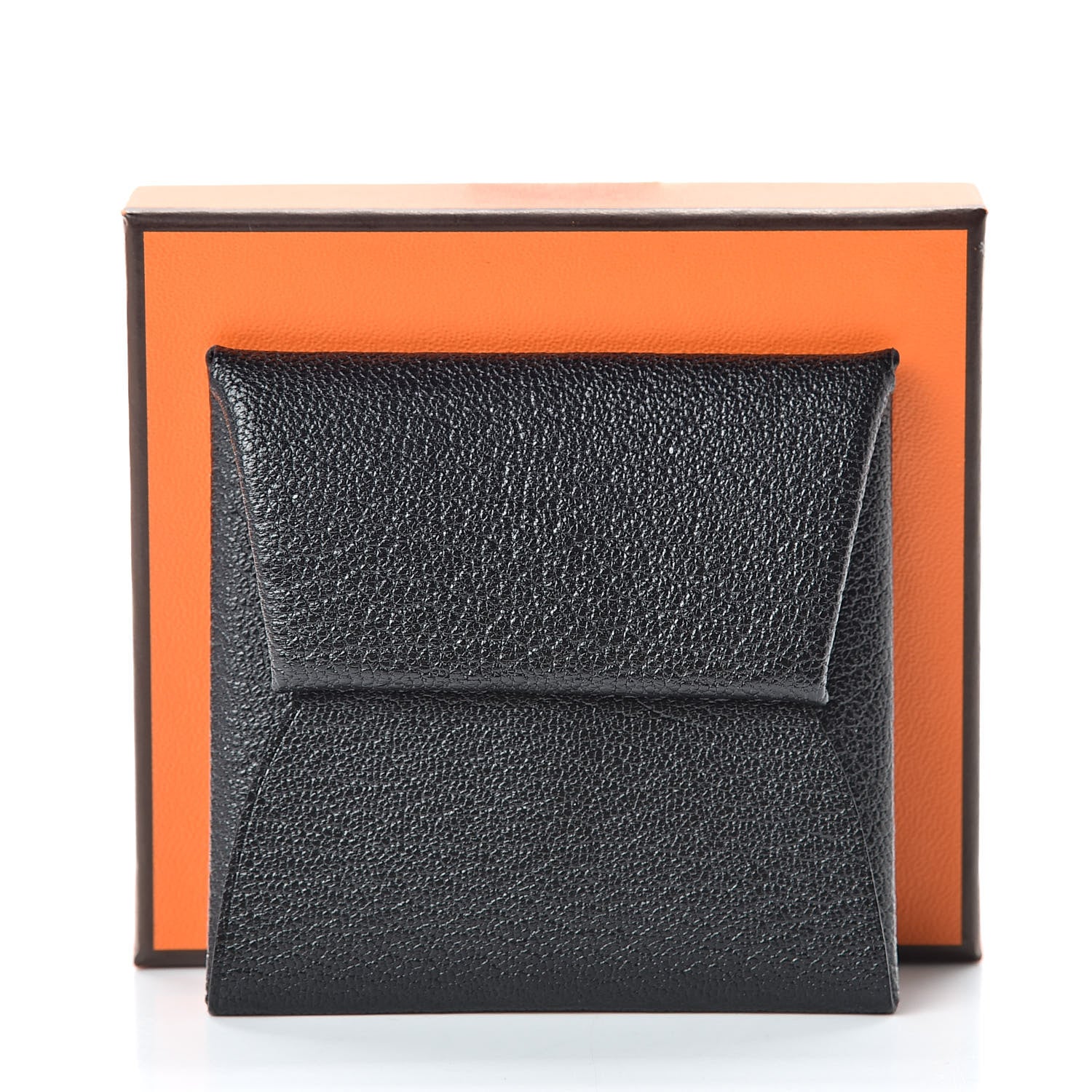 Hermes Chevre Mysore Bastia Coin Purse Black 8 of 8